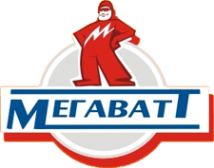 Логотип компании МЕГАВАТТ